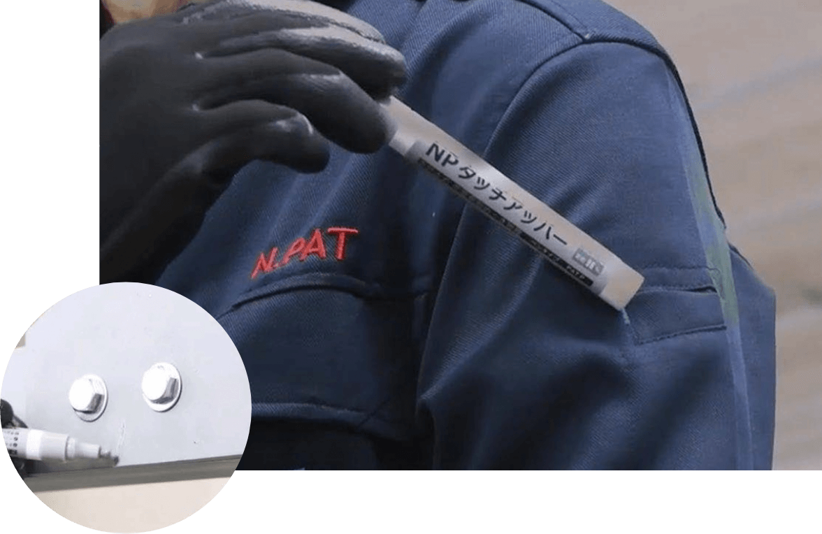 ペンタイプだから、サッと使える