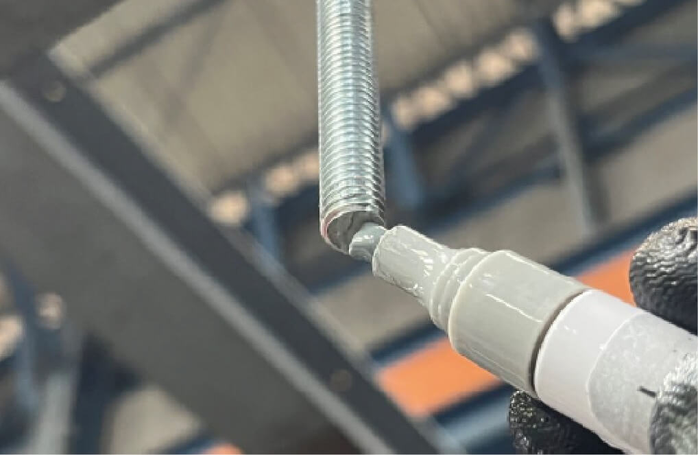 上向きでも垂れないから汚れない